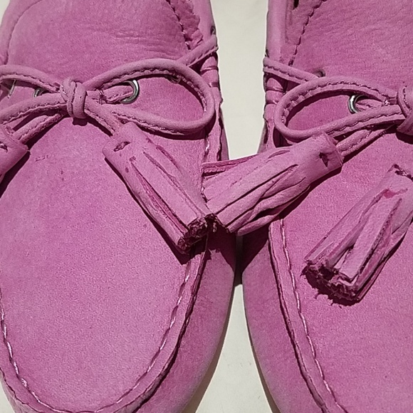 Coach Nadia Nubuck Driving Loafers Moccasins - Picture 2 of 6